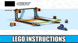 LEGO City 60340 The Blade Stunt Challenge building instructions