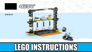 LEGO City 60341 The Knockdown Stunt Challenge building instructions