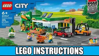 LEGO City 60347 Grocery Store building instructions