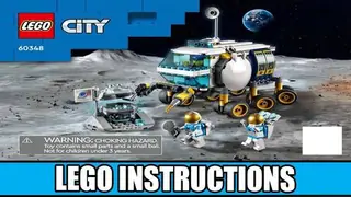 LEGO City 60348 Lunar Roving Vehicle building instructions
