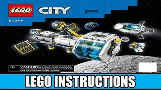LEGO City 60349 Lunar Space Station building instructions