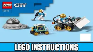 LEGO City 60350 Lunar Research Base building instructions