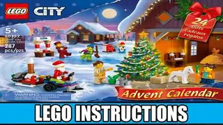 LEGO 60352 LEGO City Advent Calendar building instructions