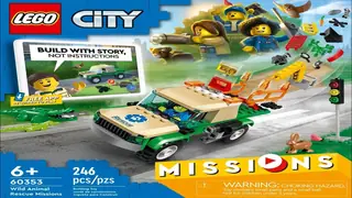 LEGO 60353 City - Wild Animal Rescue Missions - Missions building instructions