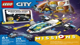 LEGO 60354 City - Mars Spacecraft Exploration Missions - Missions building instructions