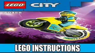 LEGO City 60358 Cyber Stunt Bike building instructions