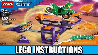 LEGO City 60359 Dunk Stunt Ramp Challenge building instructions