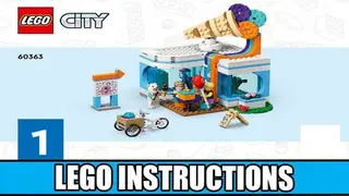 LEGO City 60363 Ice-Cream Shop building instructions
