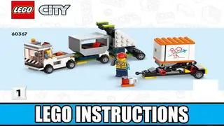 LEGO City 60367 Passenger Airplane building instructions