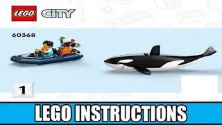 LEGO City 60368 Arctic Explorer Ship building instructions