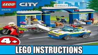 LEGO City 60370 Police Station Chase building instructions