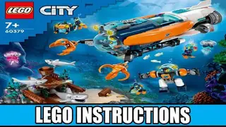 LEGO City 60379 Deep-Sea Explorer Submarine building instructions