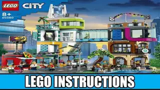 LEGO City 60380 Downtown building instructions