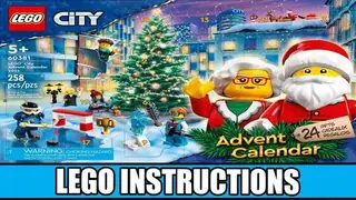 LEGO 60381 LEGO City Advent Calendar 2023 building instructions