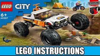 LEGO City 60387 4x4 Off-Roader Adventures building instructions