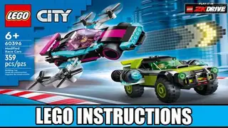 LEGO City 60396 Modified Race Cars building instructions
