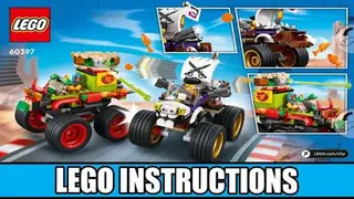 LEGO City 60397 Monster Truck Race building instructions