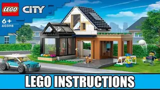 LEGO City 60398 Family House and Electric Car building instructions