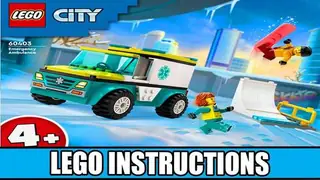 LEGO City 60403 Emergency Ambulance building instructions