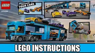 LEGO City 60408 Car Transporter building instructions