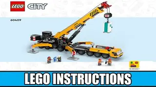 LEGO City 60409 Mobile Construction Crane building instructions