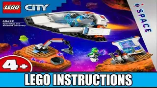 LEGO City 60429 Spaceship and Asteroid Discovery building instructions