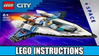 LEGO City 60430 Interstellar Spaceship building instructions