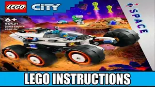 LEGO City 60431 Space Explorer Rover and Alien Life building instructions