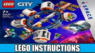 LEGO City 60433 Modular Space Station building instructions