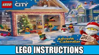 LEGO 60436 LEGO City Advent Calendar 2024 building instructions