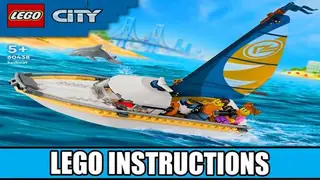 LEGO City 60438 Sailboat building instructions