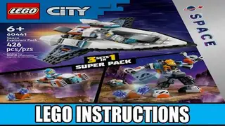 LEGO City 60441 Space Explorers Pack building instructions