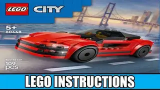 LEGO City 60448 Sports Car building instructions