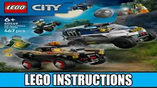 LEGO City 60449 Off-Road Police Car Chase building instructions