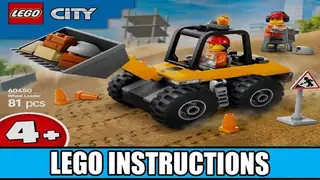 LEGO City 60450 Wheel Loader building instructions