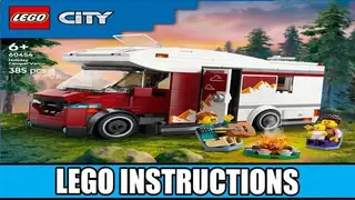 LEGO City 60454 Holiday Camper Van building instructions