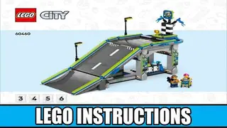 LEGO City 60460 No Limits: Race Car Ramp Track building instructions