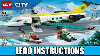 LEGO City 60465 Air Ambulance building instructions