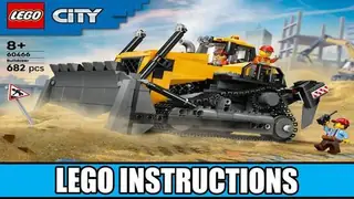 LEGO City 60466 Bulldozer building instructions
