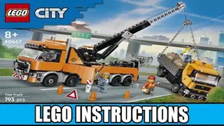 LEGO City 60467 Tow Truck building instructions