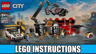 LEGO City 60472 Scrapyard building instructions