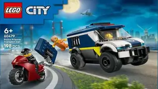 LEGO City 60479 Police Prisoner Transport Van building instructions