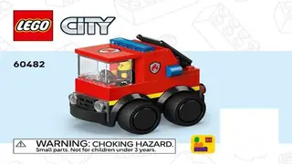 LEGO City 60482 Fire Engine building instructions