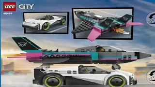 LEGO City 60489 Jet vs. Car building instructions