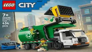LEGO City 60495 Recycling Truck building instructions