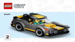 LEGO City 60497 Drive-Through Car Wash building instructions