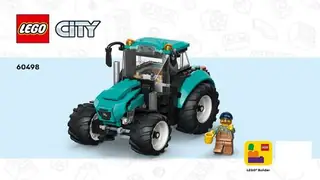 LEGO City 60498 Tractor building instructions