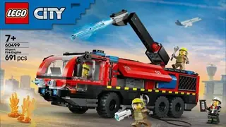 LEGO City 60499 Airport Fire Truck building instructions