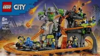 LEGO City 60501 Lava Land building instructions