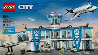 LEGO City 60502 Airport with Airplane building instructions